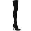 Pleaser - COURTLY3005 Overknee laarzen - Zwart Product image